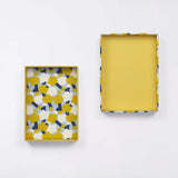 Adhesive box case | Plum blossom | Hand-dyed Japanese paper brush pen made in Japan | Happy letter series small item storage 【 Fuwa Market Original 】 Fuwa Market