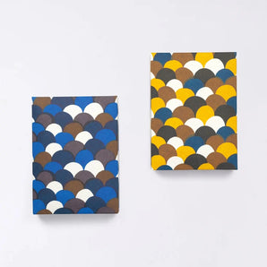 Geschenkbox | Aohaiha-Kamome | Handgefärbtes Washi-Papier Stiftkasten Japanisch hergestellt | Glückliche Briefpapier-Serie Kleine Gegenstände Aufbewahrung 【 Fuwa Market Original 】 Fuwa Market