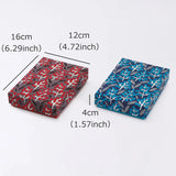 Wrapping box case | Nantenboku | Hand-dyed Japanese paper brush box made in Japan | Happy letter series small item container 【 Fuwa Market Original 】 Fuwa Market