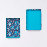 Wrapping box case | Nantenboku | Hand-dyed Japanese paper brush box made in Japan | Happy letter series small item container 【 Fuwa Market Original 】 Fuwa Market