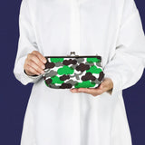 Gamaku (horizontal type / small) | Matsukawa | Hand-dyed raw fabric Umbrella cloth 100% cotton Japanese wallet pouch wallet pouch Made in Japan | Kyoto artisan craftsmanship 【 Fuwa Market Original 】 Fuwa Market