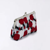 Gamaku (horizontal type / small) | Umebayashi | Hand-dyed fabric, umbrella cloth, 100% silk, Japanese traditional fabric, pouch, wallet pouch, made in Japan | Kyoto artisan craftsmanship 【 Fuwa Market Original 】 Fuwa Market