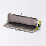 Gamaku (horizontal type / small) | Umebayashi | Hand-dyed fabric, umbrella cloth, 100% silk, Japanese traditional fabric, pouch, wallet pouch, made in Japan | Kyoto artisan craftsmanship 【 Fuwa Market Original 】 Fuwa Market