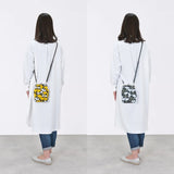 Gama mouth (vertical type / large) | Ginbai stick | Hand-dyed umbrella cloth, small shoulder bag, made in Japan | Kyoto craftsman workmanship 【Fuwa Market Original 】 Fuwa Market