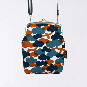 Gamaku (vertical type / large) | Matsukawa | Hand-dyed umbrella cloth smartphone holder Japan-made | Kyoto artisan craftsmanship 【 Fuwa Market Original 】 Fuwa Market