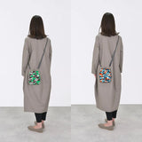 Gamaku (vertical type / large) | Matsukawa | Hand-dyed umbrella cloth smartphone holder Japan-made | Kyoto artisan craftsmanship 【 Fuwa Market Original 】 Fuwa Market