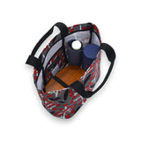 Tote Bag (Horizontal Type) | Nantenboku | Hand-dyed Raw Fabric Umbrella Cloth 100% Cotton Bag Made in Japan | Kyoto Artisan Workmanship 【Fuwa Market Original】 Fuwa Market