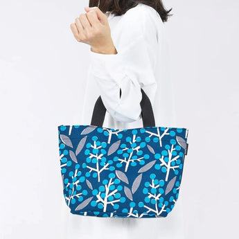 Tote Bag (Horizontal Type) | Nantenboku | Hand-dyed Raw Fabric Umbrella Cloth 100% Cotton Bag Made in Japan | Kyoto Artisan Workmanship 【Fuwa Market Original】 Fuwa Market