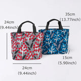 Tote Bag (Horizontal Type) | Nantenboku | Hand-dyed Raw Fabric Umbrella Cloth 100% Cotton Bag Made in Japan | Kyoto Artisan Workmanship 【Fuwa Market Original】 Fuwa Market