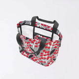 Tote Bag (Horizontal Type) | Nantenboku | Hand-dyed Raw Fabric Umbrella Cloth 100% Cotton Bag Made in Japan | Kyoto Artisan Workmanship 【Fuwa Market Original】 Fuwa Market