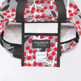 Tote Bag (Horizontal Type) | Nantenboku | Hand-dyed Raw Fabric Umbrella Cloth 100% Cotton Bag Made in Japan | Kyoto Artisan Workmanship 【Fuwa Market Original】 Fuwa Market