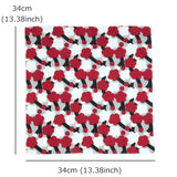 Hankachi | Plum pattern | Hand-dyed fabric, 100% cotton, gauze, soft towel, double gauze, made in Japan | Pattern of happiness 【 Fuwa Market Original 】 Fuwa Market