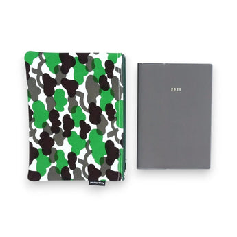 Flat pouch | Matsukawa | Hand-dyed fabric Umbrella cloth 100% cotton pouch Made in Japan | Happiness pattern 【 Fuwa Market Original 】 Fuwa Market