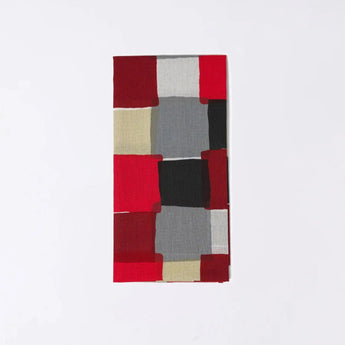 Tegugui | Ichimatsu | Hand-dyed fabric Tegugui 100% cotton Made in Japan | Kyoto artisan craftsmanship 【Fuwa Market Original 】 Fuwa Market