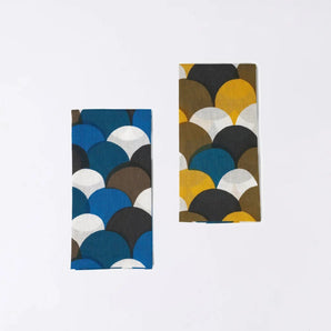 Tebukuroi | Aoba Wave Bark | Hand-dyed Fabric Tebukuroi 100% Cotton Made in Japan | Kyoto Craftsman Work 【 Fuwa Market Original 】 Fuwa Market