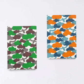 Goshuin Notebook | Large Size (B6) | Pine Bark | Hand-dyed Japanese Paper Goshuin Notebook Snake Belly Style Made in Japan | Kyoto Artisan Workmanship 【 Fuwa Market Original 】 Fuwa Market