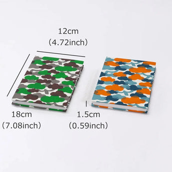 Goshuin Notebook | Large Size (B6) | Pine Bark | Hand-dyed Japanese Paper Goshuin Notebook Snake Belly Style Made in Japan | Kyoto Artisan Workmanship 【 Fuwa Market Original 】 Fuwa Market