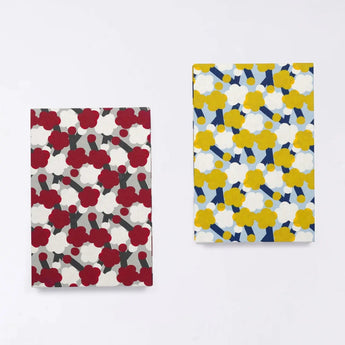 Goshuin-Stampen | Großes Format (B6) | Umebachi | Handgefärbtes Washi-Papier Goshuin-Stampen Schlangenbauch-Stil Hergestellt in Japan | Von Kyoto-Handwerkern gefertigt 【 Fuwa Market Original 】 Fuwa Market