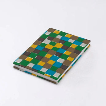 Goshuincho | Large size (B6) | Ichimatsu pattern | Hand-dyed Japanese paper Goshuincho Snake stomach style Made in Japan | Kyoto artisan craftsmanship 【Fuwa Market Original 】 Fuwa Market