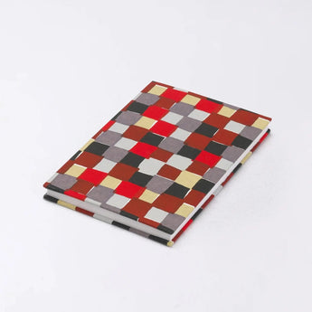 Goshuincho | Large size (B6) | Ichimatsu pattern | Hand-dyed Japanese paper Goshuincho Snake stomach style Made in Japan | Kyoto artisan craftsmanship 【Fuwa Market Original 】 Fuwa Market