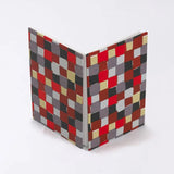 Goshuincho | Large size (B6) | Ichimatsu pattern | Hand-dyed Japanese paper Goshuincho Snake stomach style Made in Japan | Kyoto artisan craftsmanship 【Fuwa Market Original 】 Fuwa Market