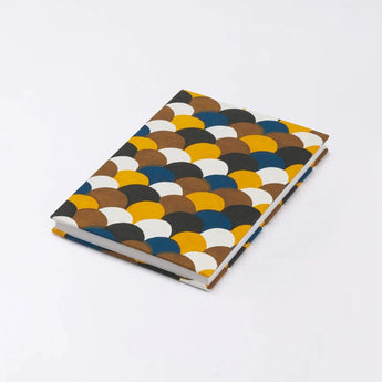 Goshuincho | Large size (B6) | Seikaiha wave pattern | Hand-dyed Japanese paper Goshuincho Serpent stomach style Made in Japan | Kyoto artisan crafted 【 Fuwa Market Original 】 Fuwa Market