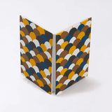 Goshuincho | Large size (B6) | Seikaiha wave pattern | Hand-dyed Japanese paper Goshuincho Serpent stomach style Made in Japan | Kyoto artisan crafted 【 Fuwa Market Original 】 Fuwa Market