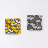 Memo pad | Ginza paper | Hand-dyed Japanese paper block memo pad made in Japan | Happy pattern series Stationery 【 Fuwa Market Original 】 Fuwa Market