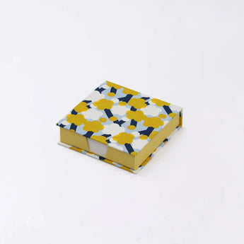 Carnet de notes | Prunier | Papier washi teint à la main Carnet de notes bloc fabriqué au Japon | Format bonheur | Papeterie 【 Fuwa Market Original 】 Fuwa Market