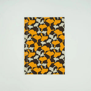 Washi Note | A5 | Silver Birch Bark | Hand-dyed Japanese Paper Note Stationery Made in Japan | Happy Patterns 【 Fuwa Market Original 】 Fuwa Market