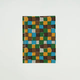 Washi Note | A5 | Ichimatsu | Hand-dyed Washi Paper Note Stationery Made in Japan | Pattern of Happiness 【 Fuwa Market Original 】 Fuwa Market