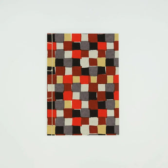 Washi Note | A5 | Ichimatsu | Hand-dyed Washi Paper Note Stationery Made in Japan | Pattern of Happiness 【 Fuwa Market Original 】 Fuwa Market