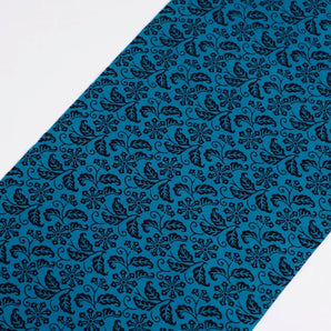 Handkerchief | 100% cotton | Cotton | Dyed | Koto Tang herb Blue | Botanical stick | Kamanu Kamanu