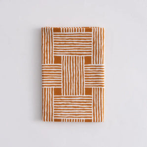 Handkerchief | 100% cotton | Cotton | Dyed | Traditional pattern | Check Orange | Kamanu Kamanu