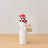 Ornament Blue Taka 15cm / Red Taka 12cm Set of 2 | Interior Object | Kazutaka Mino Kazutaka Mino