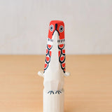 Ornament Ancient Style Red / Black 2-piece Set | Interior Object | Kazuto Mino Kazuto Mino