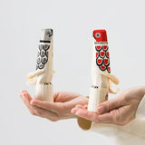 Ornament Ancient Style Red / Black 2-piece Set | Interior Object | Kazuto Mino Kazuto Mino