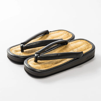 Natural bamboo grass mat L size Red / Black | K Bros. | Lightweight grass mat Lightweight grass mat