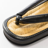 Natural bamboo grass mat L size Red / Black | K Bros. | Lightweight grass mat Lightweight grass mat