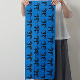 Hand towel | 100% cotton | Cotton | Dyed | Uncle Bucho Aoi Kamafune Kamafune