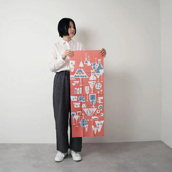 Glass Pink Navy | Aobato | Hand-dyed Aobato