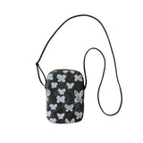 Japanese Paper Smartphone Pouch | mina perhonen | memoria Black | Lightweight Crossbody Bag | SIWA SIWA