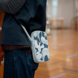 Washi Smartphone Sheet | mina perhonen | life puzzle Gray | Lightweight Crossbody Bag | SIWA SIWA