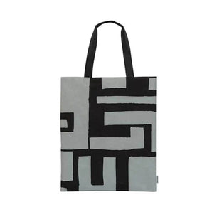 Washi Tote Bag | SAMIRO YUNOKI SIWA Flat Bag Gray L Size | SIWA SIWA