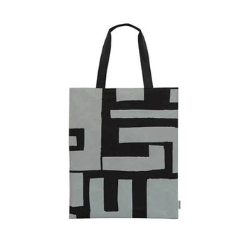 Washi Tote Bag | SAMIRO YUNOKI SIWA Flat Bag Gray L Size | SIWA SIWA