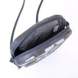 Japanese Paper Smartphone Pouch | mina perhonen | memoria Black | Lightweight Crossbody Bag | SIWA SIWA