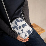 Washi Smartphone Sheet | mina perhonen | life puzzle Gray | Lightweight Crossbody Bag | SIWA SIWA