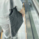 Washi Tote Bag | SAMIRO YUNOKI SIWA FLAT Bag Black L Size | SIWA SIWA