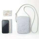Washi Smartphone Sheet | mina perhonen | life puzzle Gray | Lightweight Crossbody Bag | SIWA SIWA