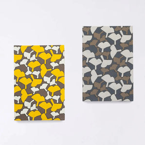 Goshuincho | Large size (B6) | Silver paulownia | Hand-dyed Japanese paper Goshuincho Snake stomach style Made in Japan | Kyoto craftsman workmanship 【 Fuwa Market Original 】 Fuwa Market